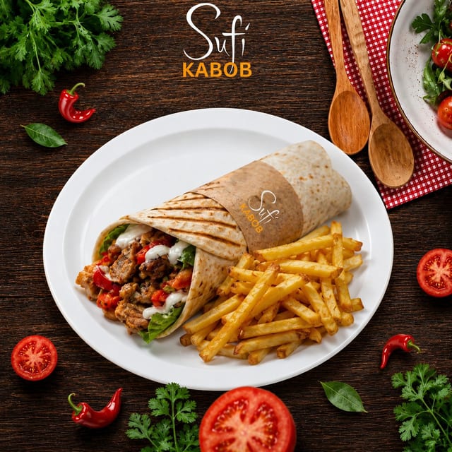 Chicken Shawarma Combo.