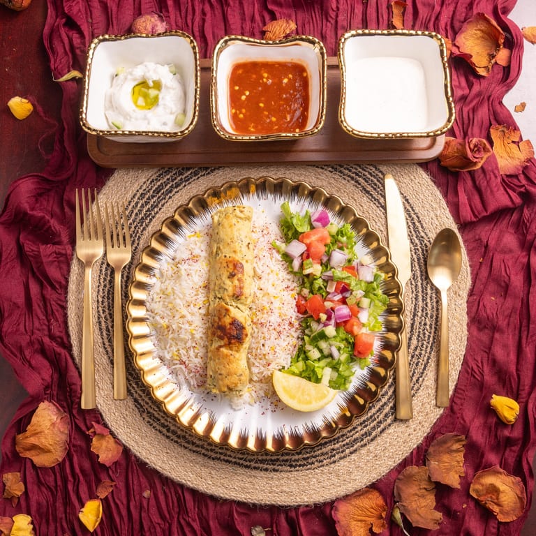Indulge in Our Kabob Selection