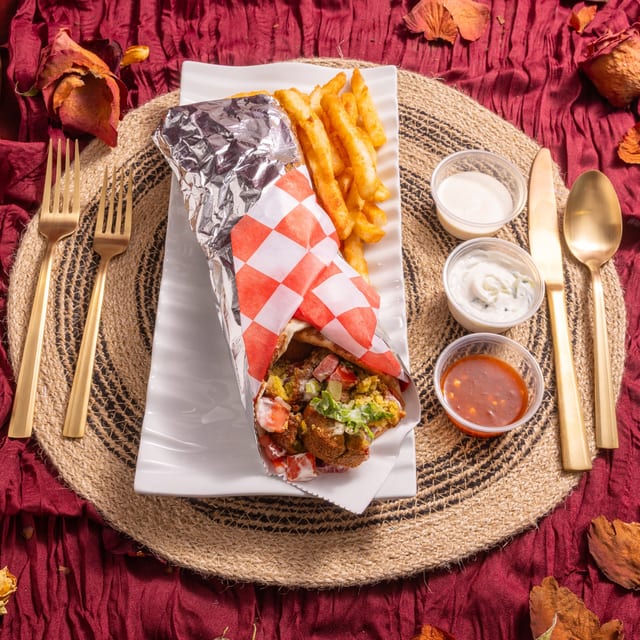 Falafel Wrap.